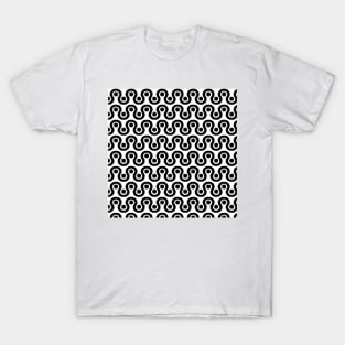 Black and White Pattern T-Shirt